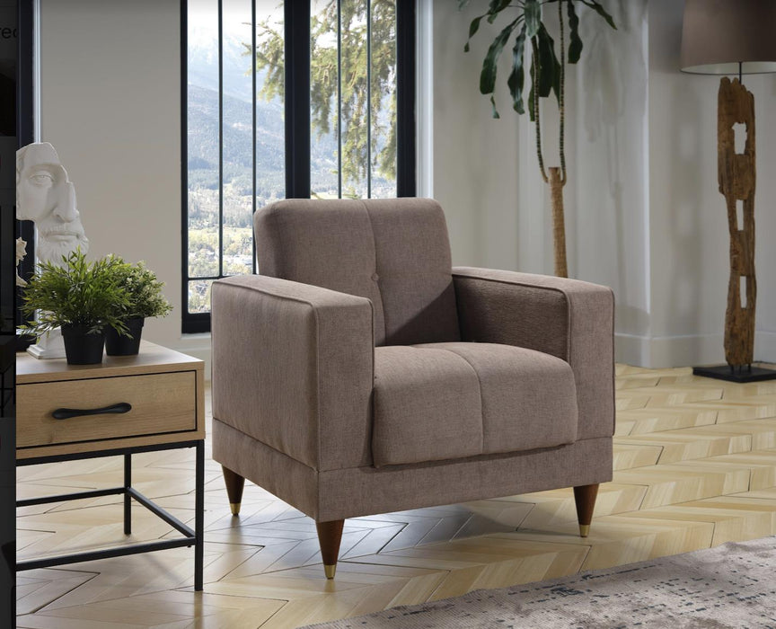 Camilla Armchair (Mira Mink)