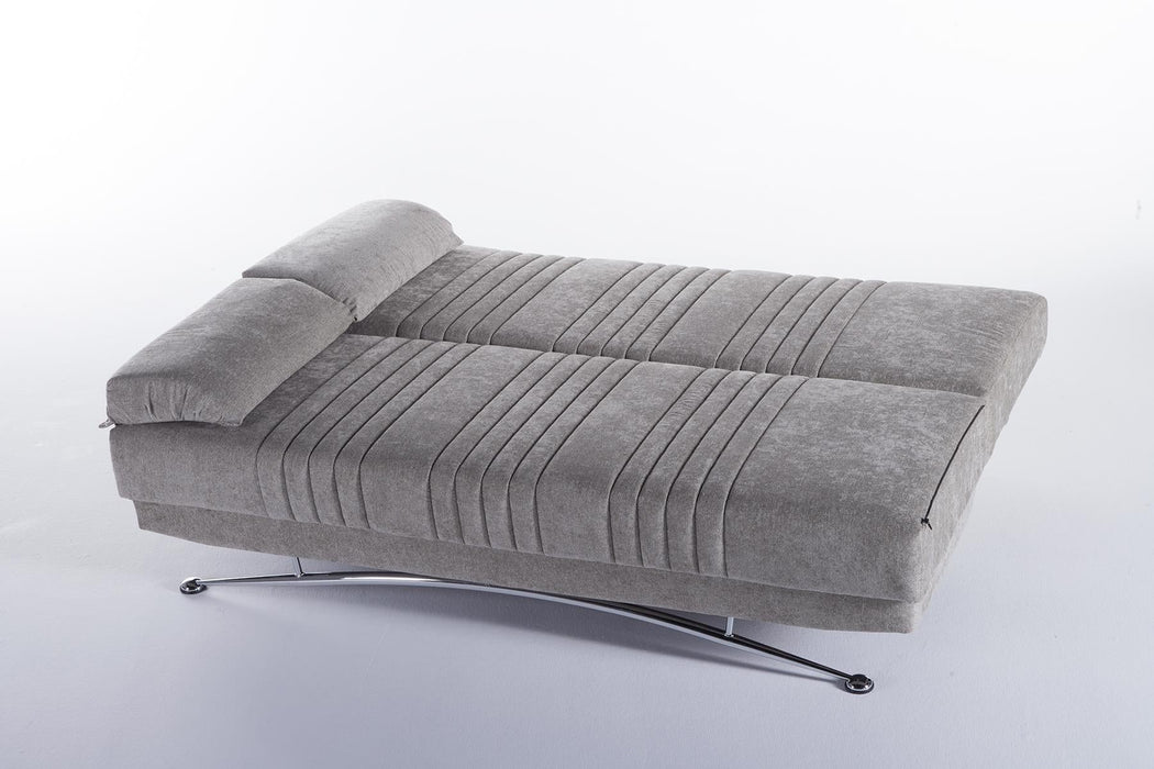 Fantasy 3 Seat Sleeper (Valencia Grey Plain Fabric)