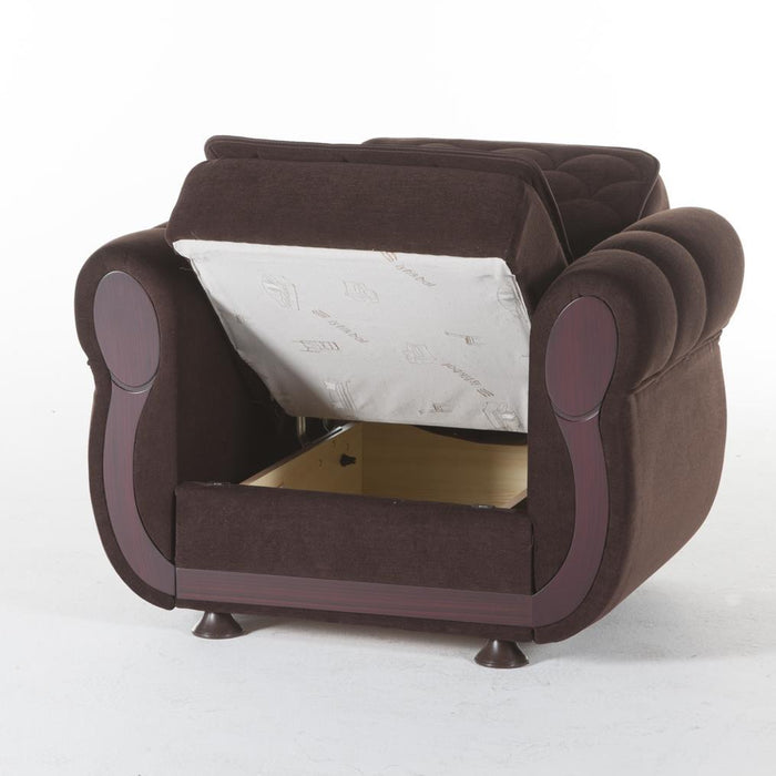 Argos Armchair (Colins Brown)