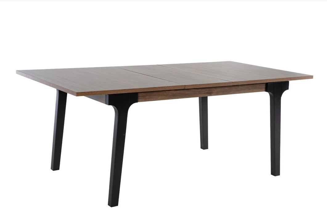 Kennedy Expandable Dining Table (L.Walnut)