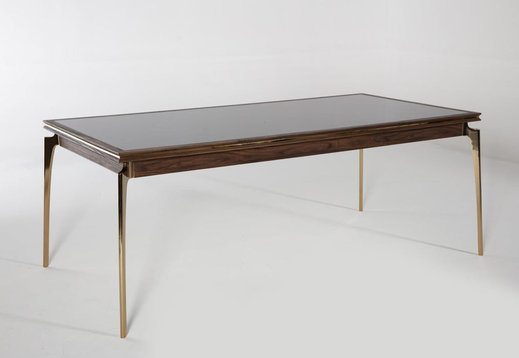 Montego Dining Table (Montego Walnut/Car.Marb)