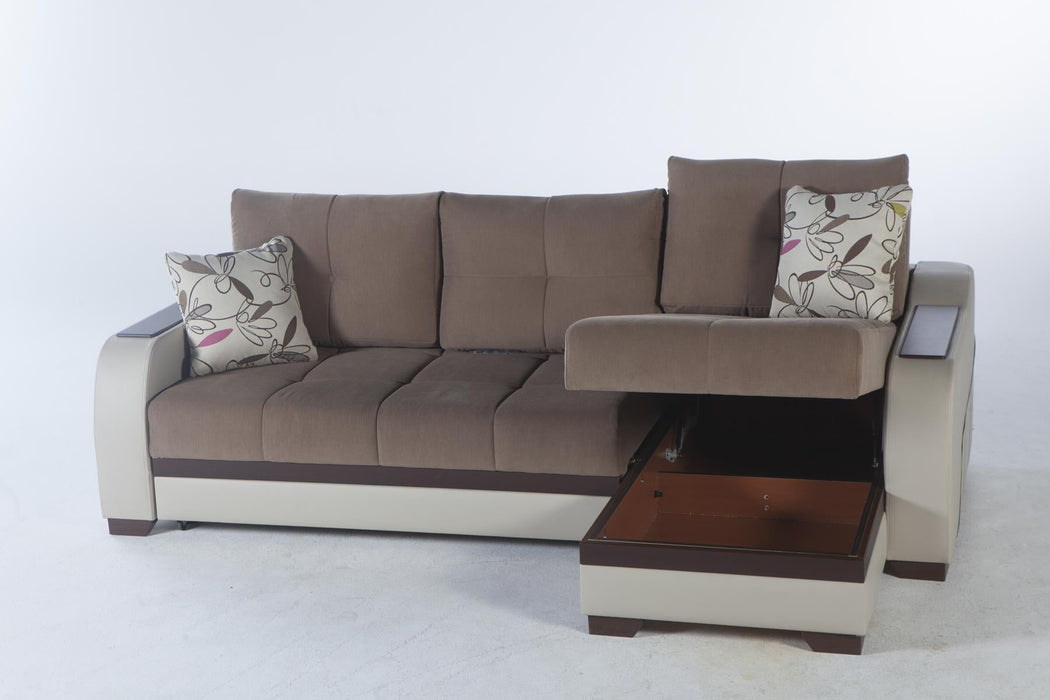 Ultra Sectional (Optimum Brown)