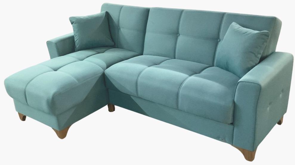 Tina Sectional (Teal)