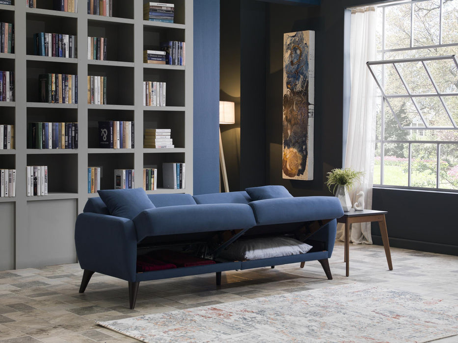 Sofa In A Box-Flexy (Zigana Indigo Blue)