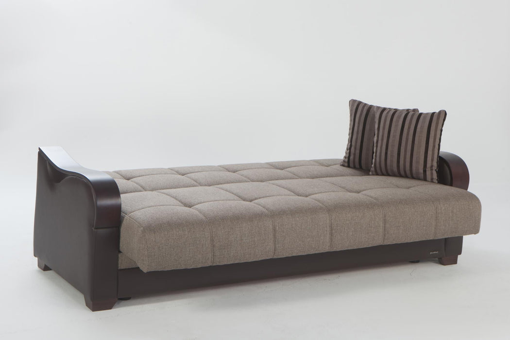 Bennett Sofa Sleeper (Redeyef Brown)/W Brown Vynil