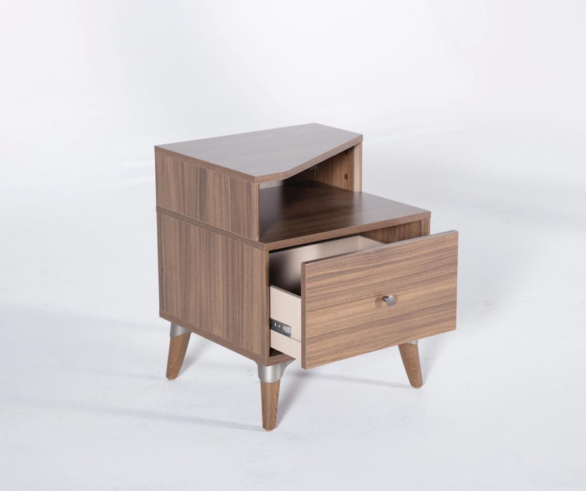 Loren Right Nightstand (Loren Walnut)