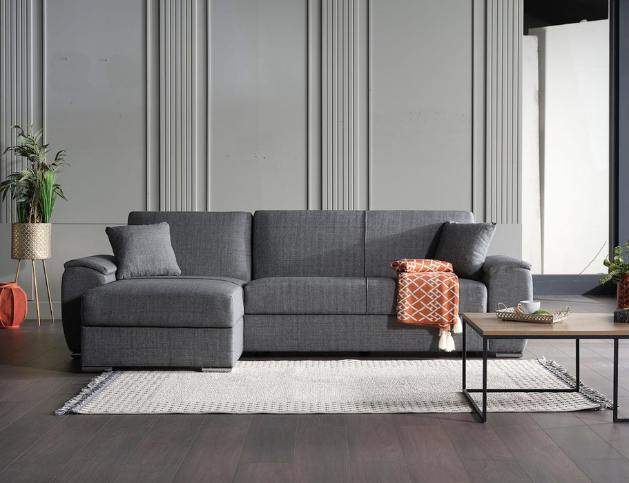 Grepno Sectional (Sofia Grey)