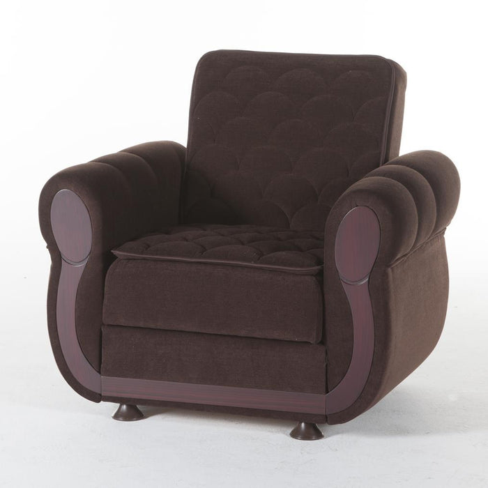 Argos Armchair (Colins Brown)