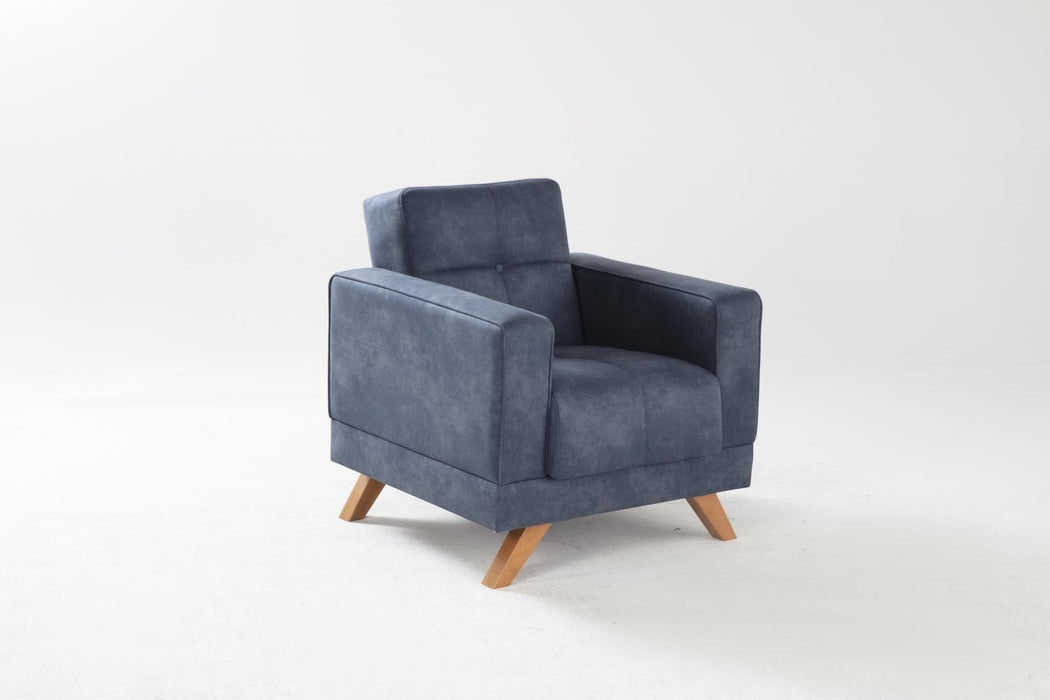 Montana  Armchair (Yakut Navy)