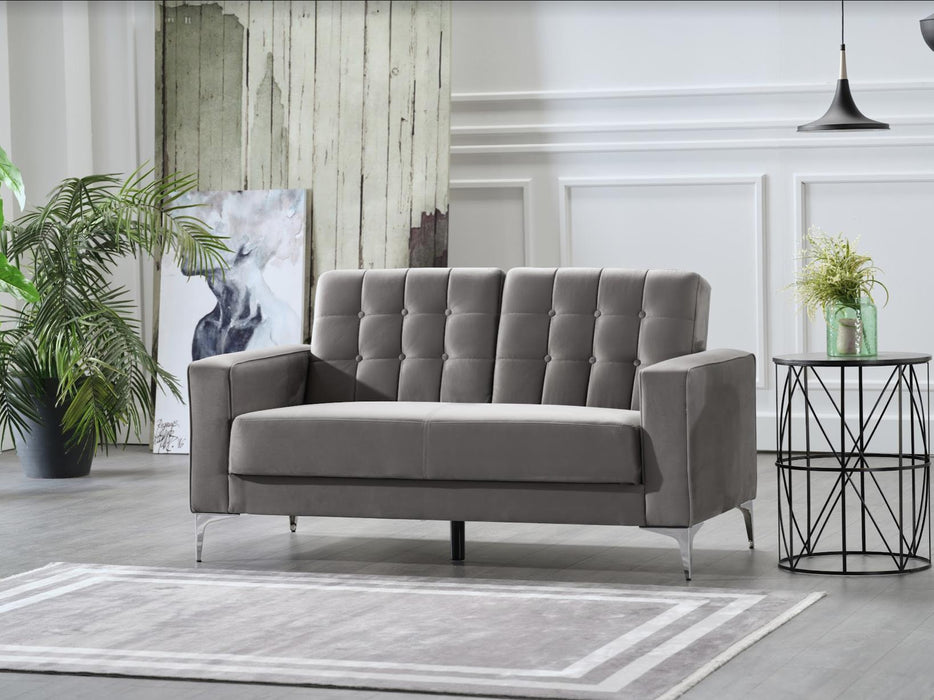 Hemera Love Seat (Vika Grey)