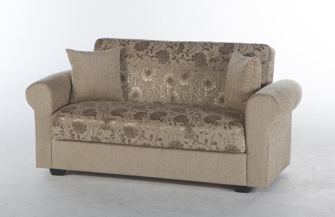 Elita S Love Seat (Yasemin Beige)