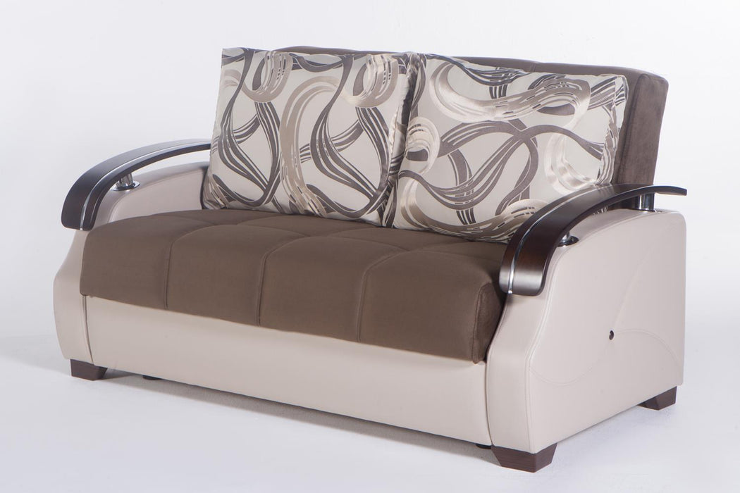 Costa Love Seat (Best Brown)