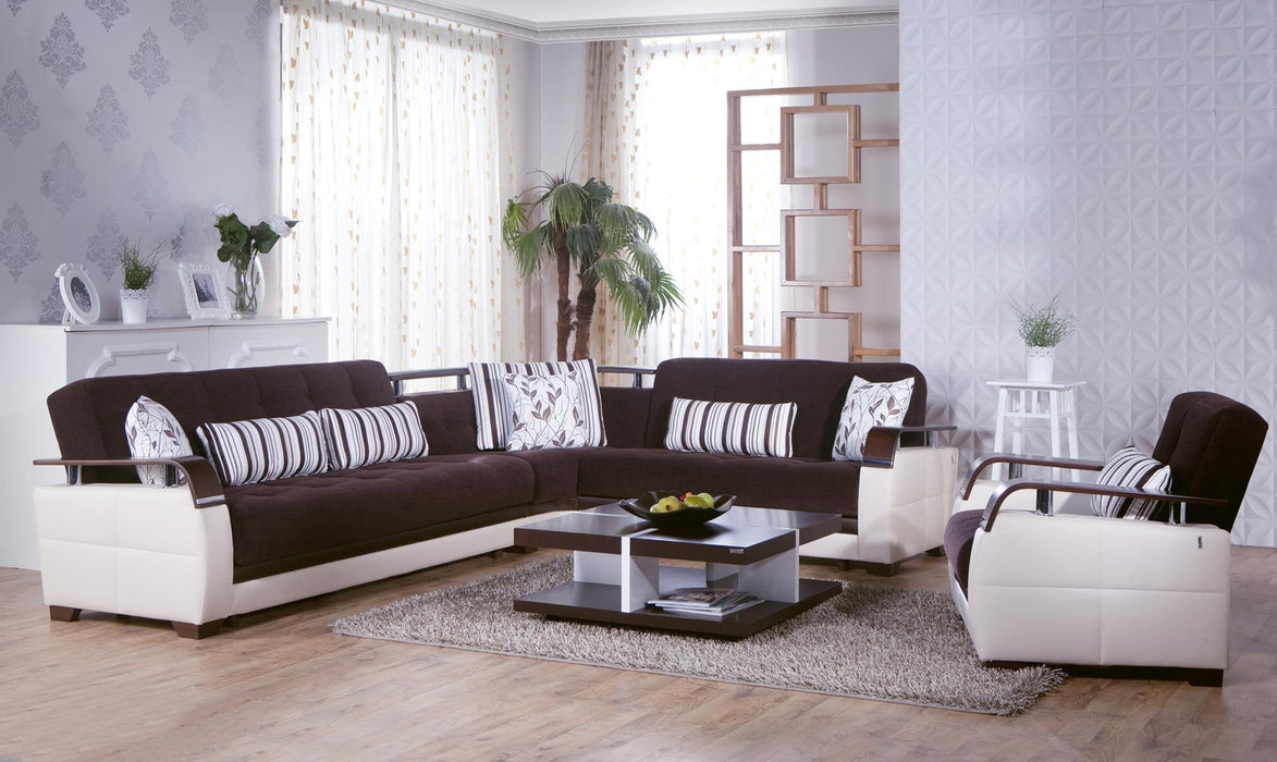 Natural Sectional (Colins Brown)