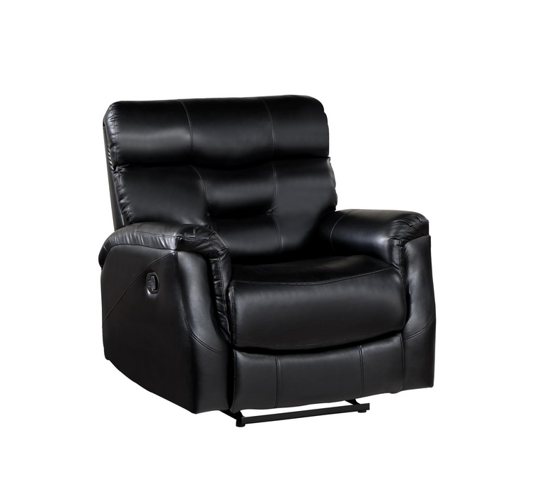 Andres Black Reclining Living Room Set