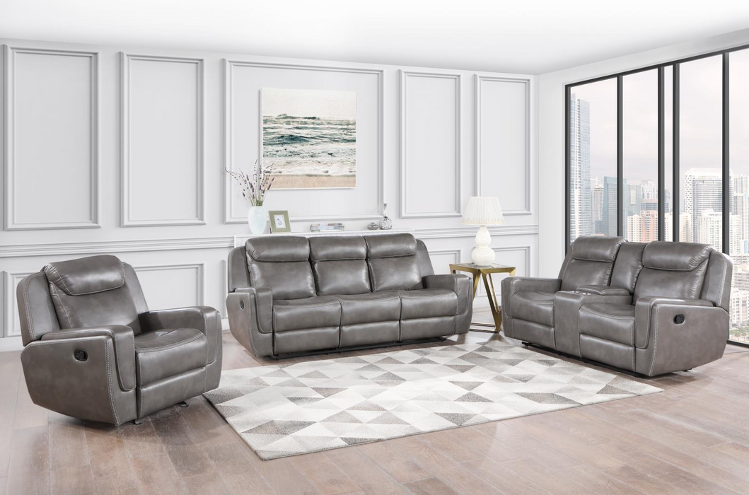 Aspen Grey Reclining Living Room Set