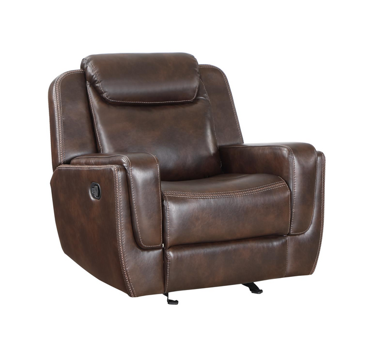 Aspen Brown  Reclining Living Room Set