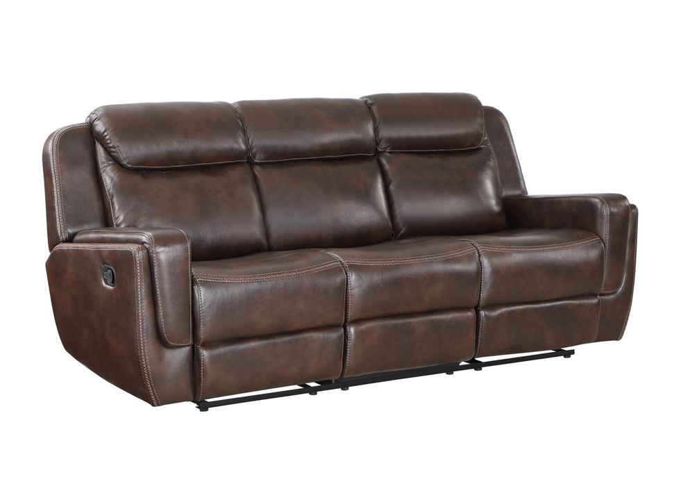 Aspen Brown  Reclining Living Room Set