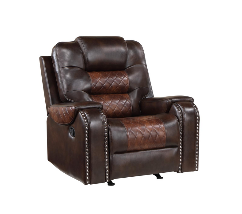 Harlow Brown Reclining Living Room Set