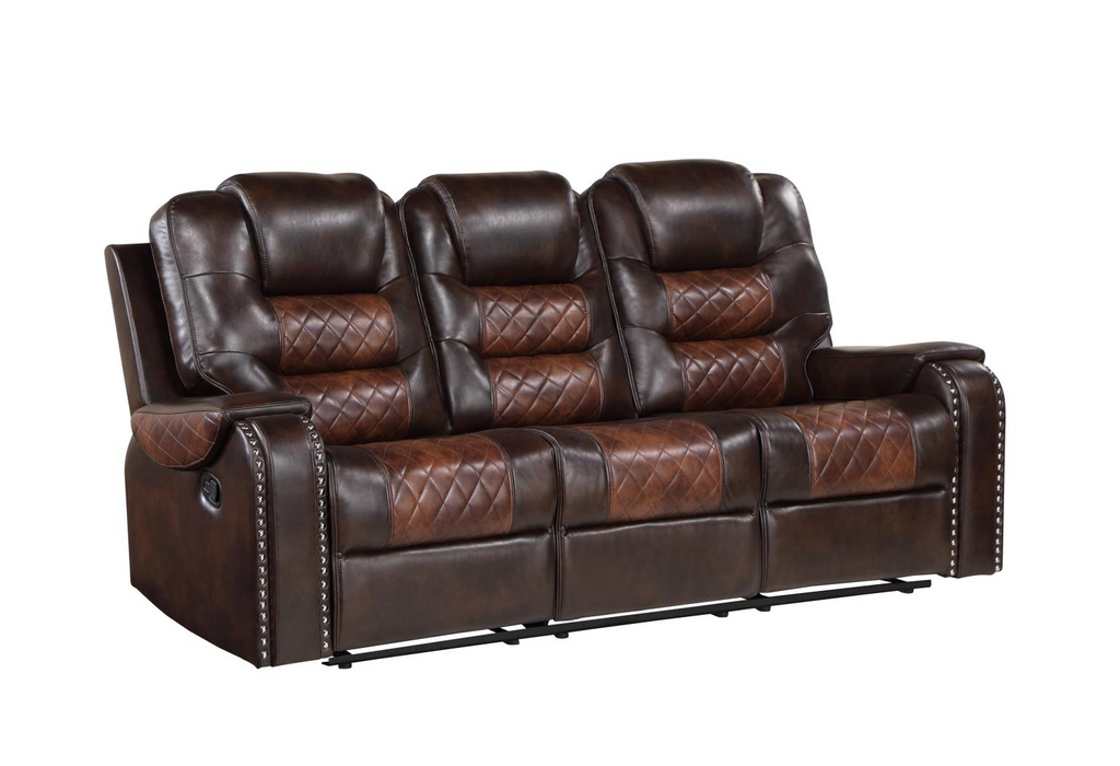 Harlow Brown Reclining Living Room Set