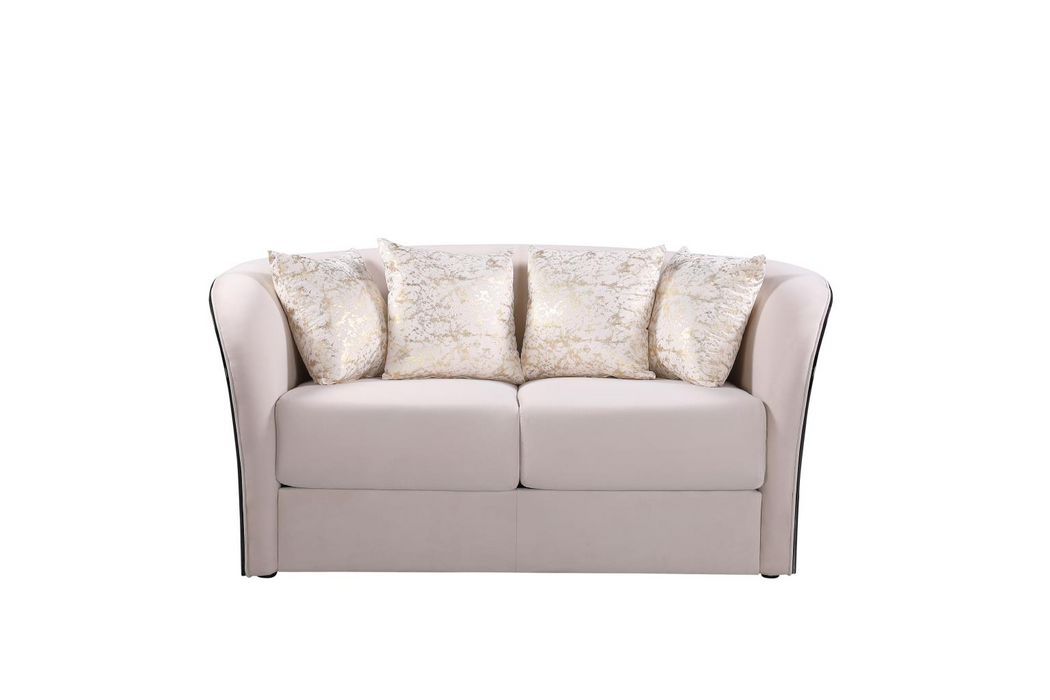 Giovani Beige Sofa & Loveseat