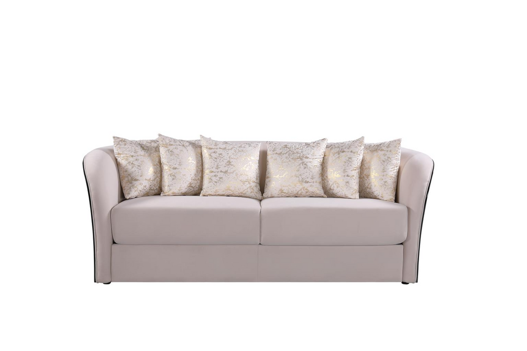 Giovani Beige Sofa & Loveseat