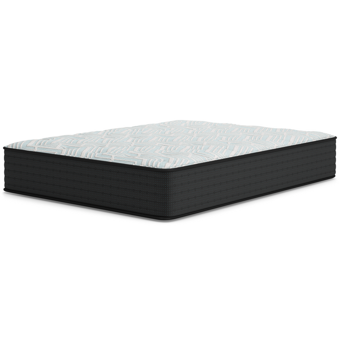 Palisades Plush Gray/Blue Queen Mattress