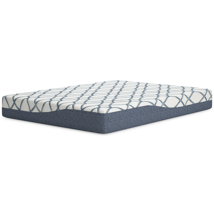 10 Inch Chime Elite 2.0 White/Blue King Mattress