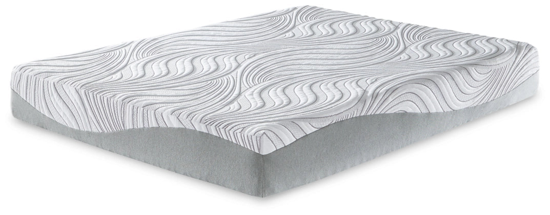 10 Inch Memory Foam White Twin Mattress