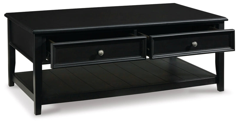 Beckincreek Black Coffee Table