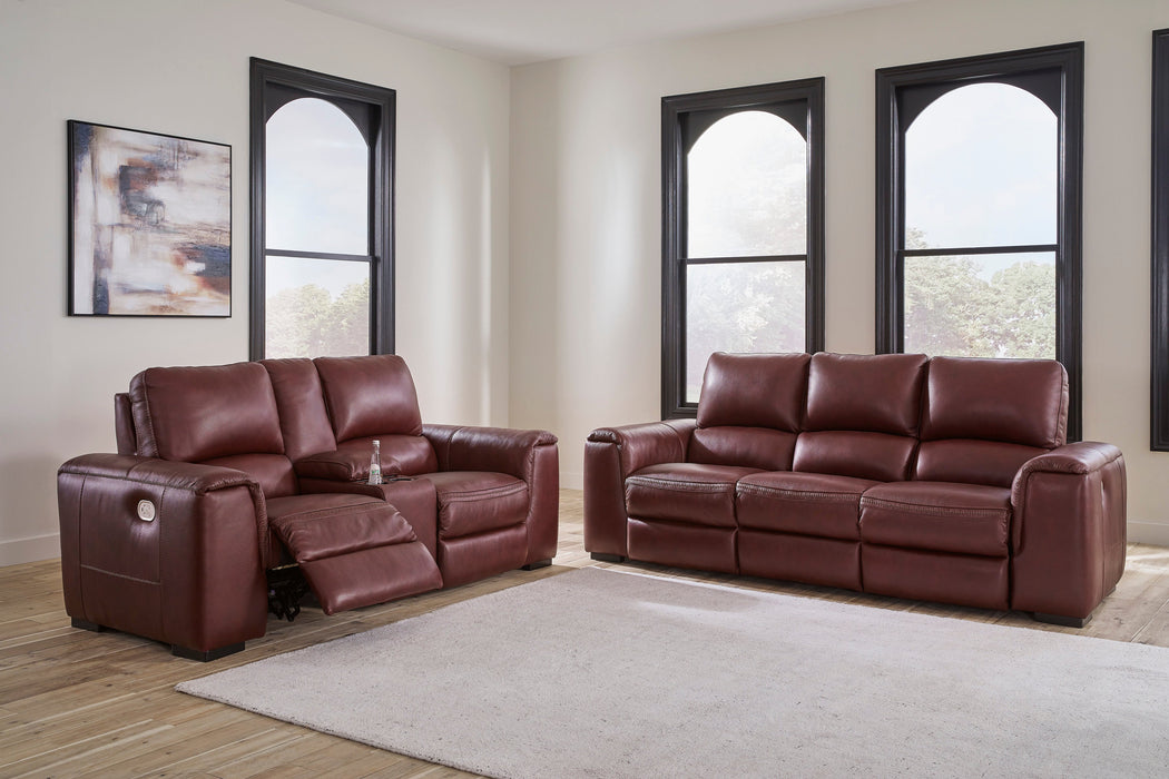 [EXCLUSIVE] Alessandro Garnet Power Reclining Living Room Set