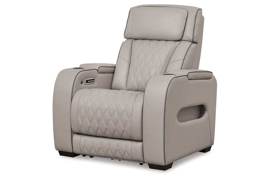 Boyington  Power Reclining Sofa, Loveseat and Recliner -  Ashley - Lara Furniture