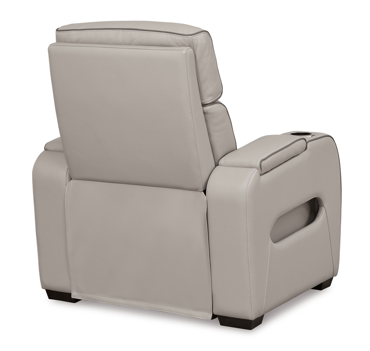 [EXCLUSIVE] Boyington Gray Power Reclining Living Room Set