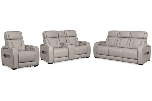 Boyington  Power Reclining Sofa, Loveseat and Recliner -  Ashley - Lara Furniture