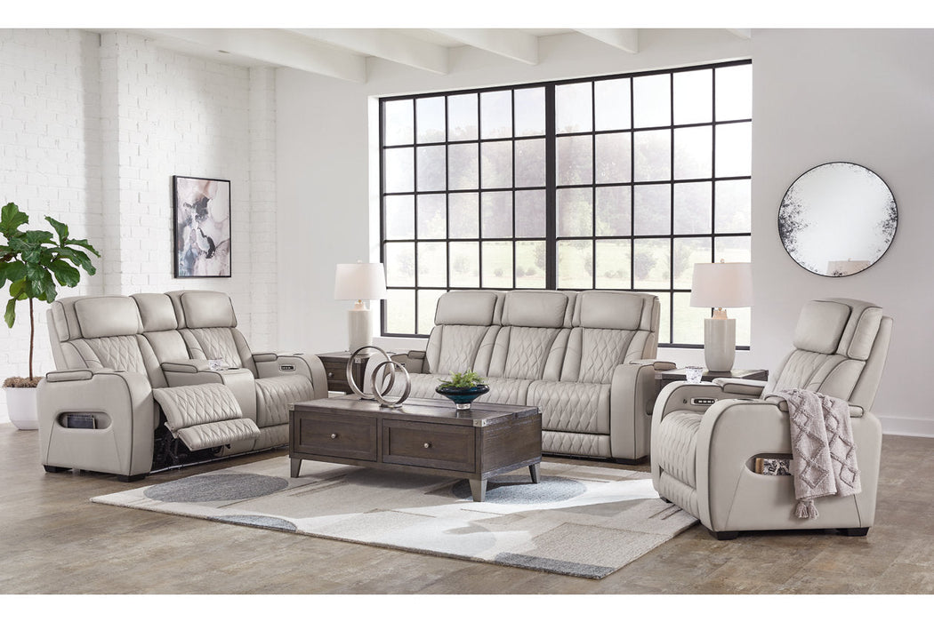 Boyington  Power Reclining Sofa, Loveseat and Recliner -  Ashley - Lara Furniture