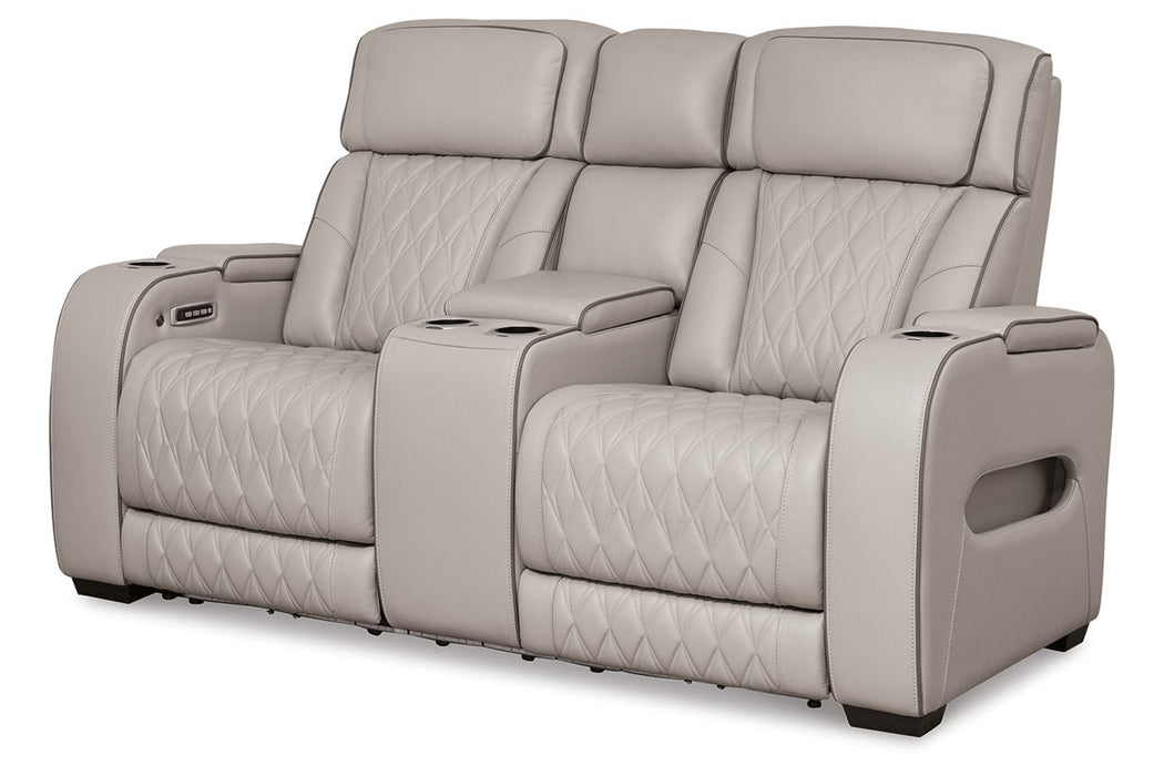 Boyington  Power Reclining Sofa, Loveseat and Recliner -  Ashley - Lara Furniture