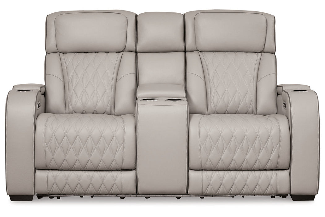 Boyington  Power Reclining Sofa, Loveseat and Recliner -  Ashley - Lara Furniture