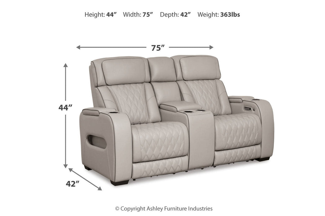 Boyington  Power Reclining Sofa, Loveseat and Recliner -  Ashley - Lara Furniture