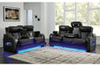 Boyington Black Power Reclining Living Room Set -  Ashley - Lara Furniture