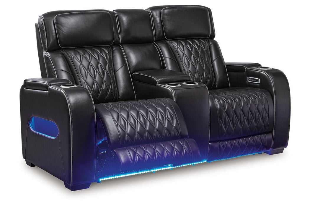 Boyington  Power Reclining Sofa, Loveseat and Recliner -  Ashley - Lara Furniture