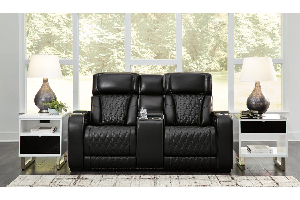 Boyington  Power Reclining Sofa, Loveseat and Recliner -  Ashley - Lara Furniture