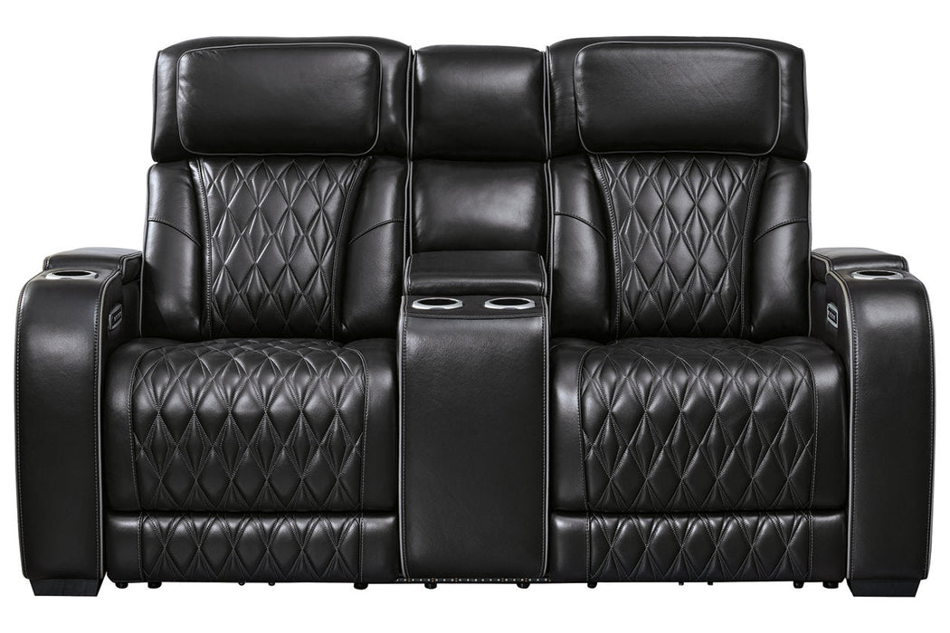 Boyington  Power Reclining Sofa, Loveseat and Recliner -  Ashley - Lara Furniture