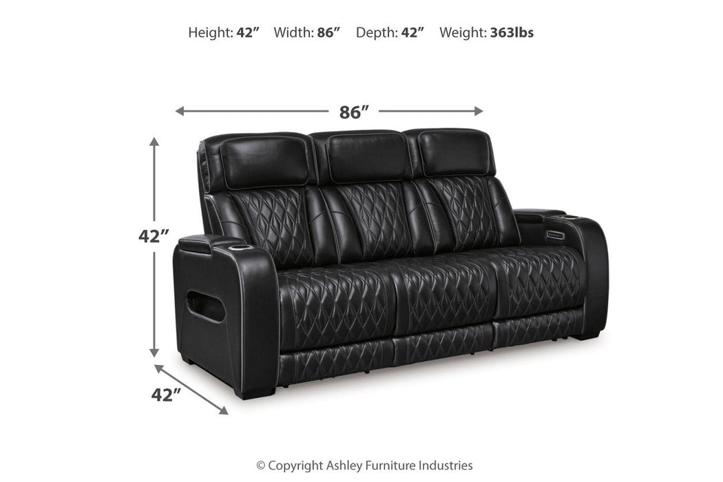 Boyington  Power Reclining Sofa, Loveseat and Recliner -  Ashley - Lara Furniture