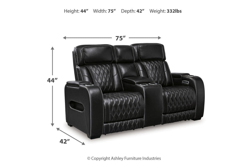 Boyington  Power Reclining Sofa, Loveseat and Recliner -  Ashley - Lara Furniture