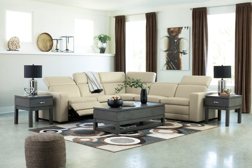 [EXCLUSIVE] Texline Sand 6-Piece Power Reclining Sectional