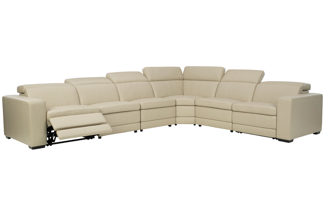 [EXCLUSIVE] Texline Sand 7-Piece Power Reclining Sectional