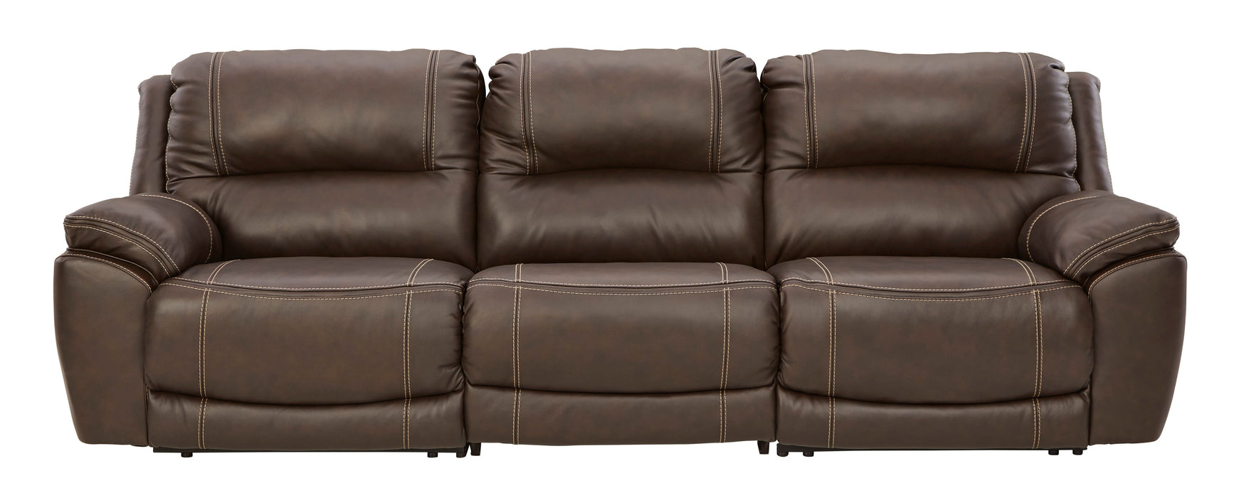 Dunleith Chocolate Power Recliner Sofa