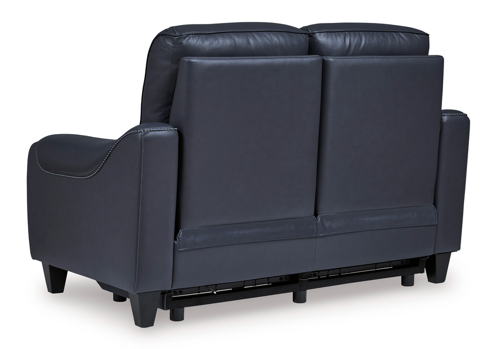 Mercomatic Ocean Power Reclining Loveseat