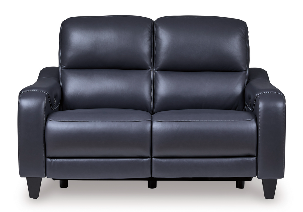 Mercomatic Ocean Power Reclining Loveseat