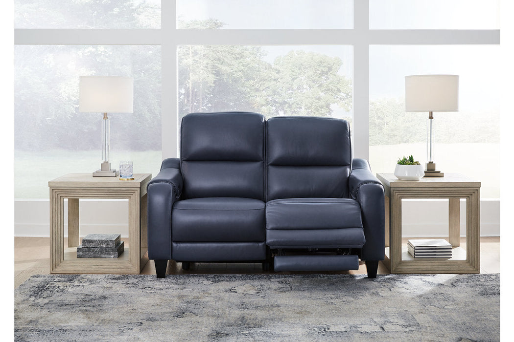 Mercomatic  Power Reclining Sofa and Loveseat -  Ashley - Lara Furniture