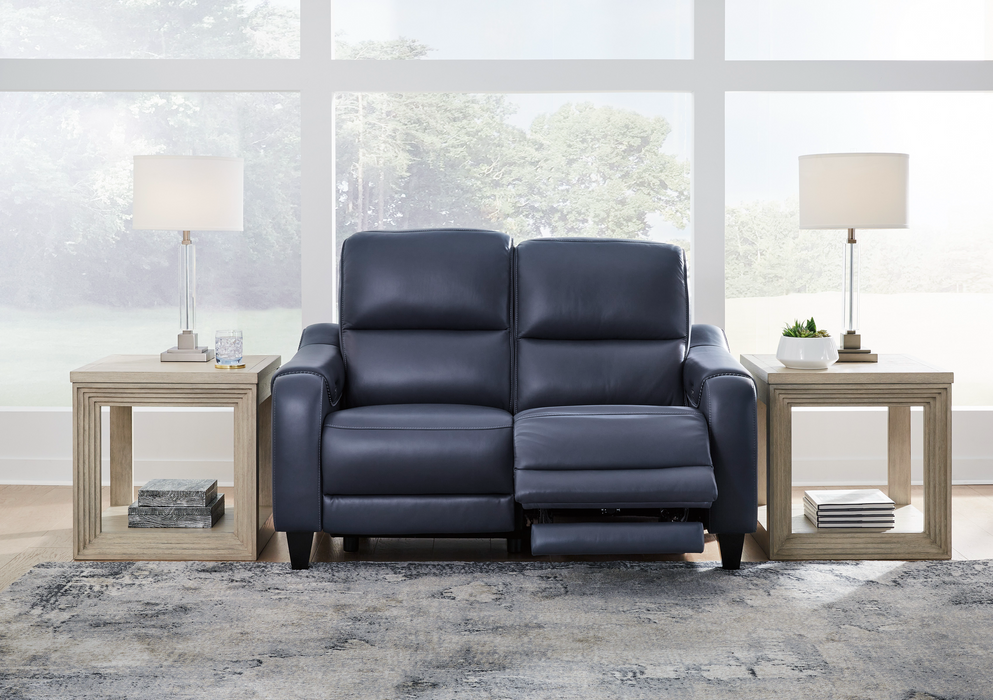 Mercomatic Ocean Power Reclining Loveseat